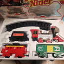 FORTY-NINER BATTERY OPERATED TRAIN SET with Puffing Smoke - 1991 Edition, Open Box Magic Cars 3
