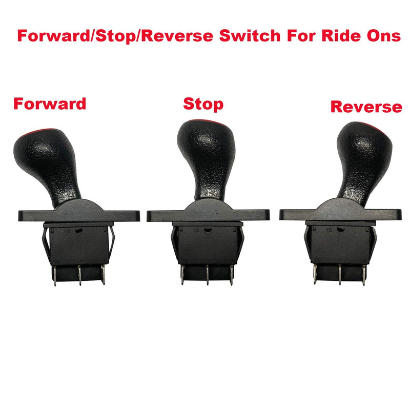 Forward and Reverse Push Rod Shift Toggle Switch for Children's Electric Vehicles Magic Cars 2