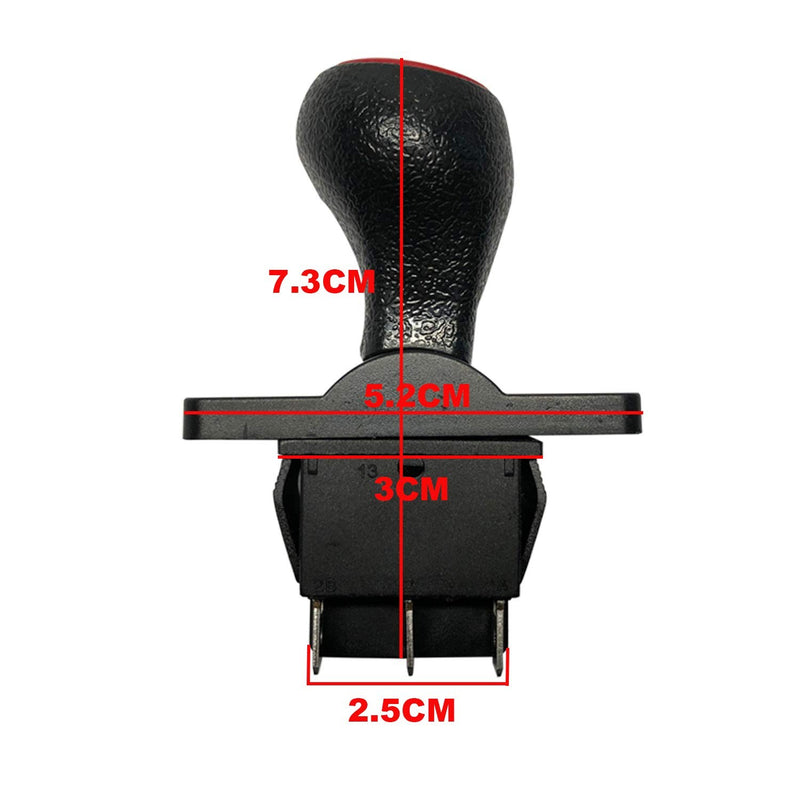 Forward and Reverse Push Rod Shift Toggle Switch for Children's Electric Vehicles Magic Cars 3
