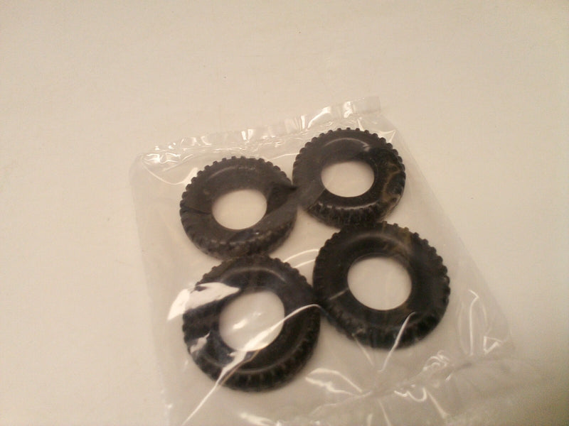 Vintage 1.75 Inch Rubber Replacement Tires for Construx Toys Magic Cars 1