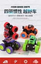Four-Wheel Drive Inertial Off-Road Toy Car for Boys with Shatterproof Design Magic Cars 4