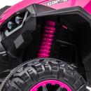 Pink Four-Wheeler Electric Ride-On Toy for Toddlers with Music Magic Cars 10