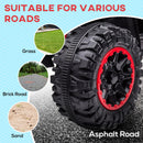 Red Four-Wheeler Electric Ride-On Toy with Music for Toddlers and Kids Magic Cars 7