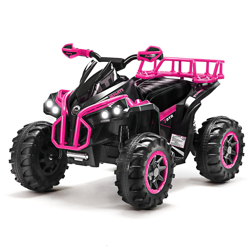 Electric Four-Wheeler Ride-On Toy for Toddlers with Music, LED Lights, and USB Charging Magic Cars 0