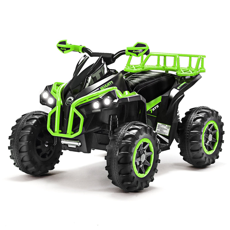 Electric Four-Wheeler Ride-On Toy for Toddlers with Music, LED Lights, and USB Charging Magic Cars 12