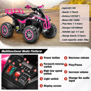 Electric Four-Wheeler Ride-On Toy for Toddlers with Music, LED Lights, and USB Charging Magic Cars 2