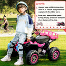 Electric Four-Wheeler Ride-On Toy for Toddlers with Music, LED Lights, and USB Charging Magic Cars 7