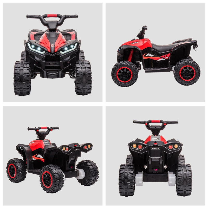 Four Wheeler for Kids with Wear-Resistant Wheels and Built-In Music Magic Cars 4