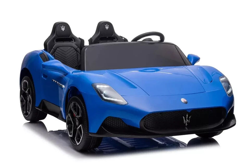 4x4 Two-Seater Ride-On Car for Kids in Blue, Maserati MC20 Style Magic Cars 5