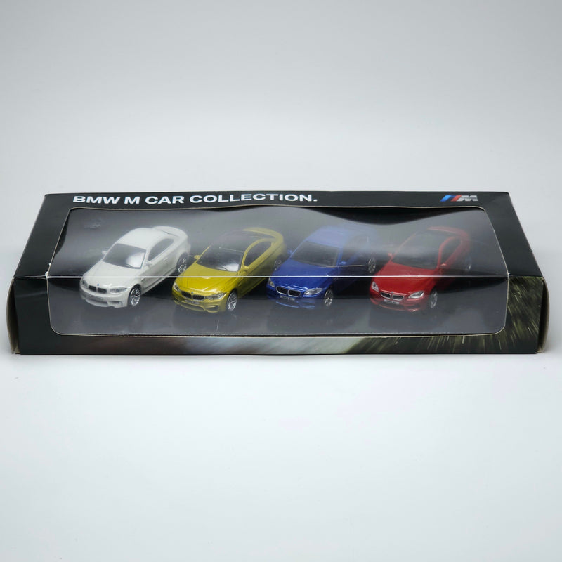 BMW AG Dealership 4-Car Set M6 M5 M4 1M with Free-Wheel Feature Magic Cars 0