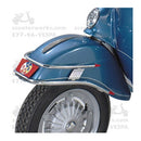 Front Bumper (RedTrim) for Small Frame Vespas