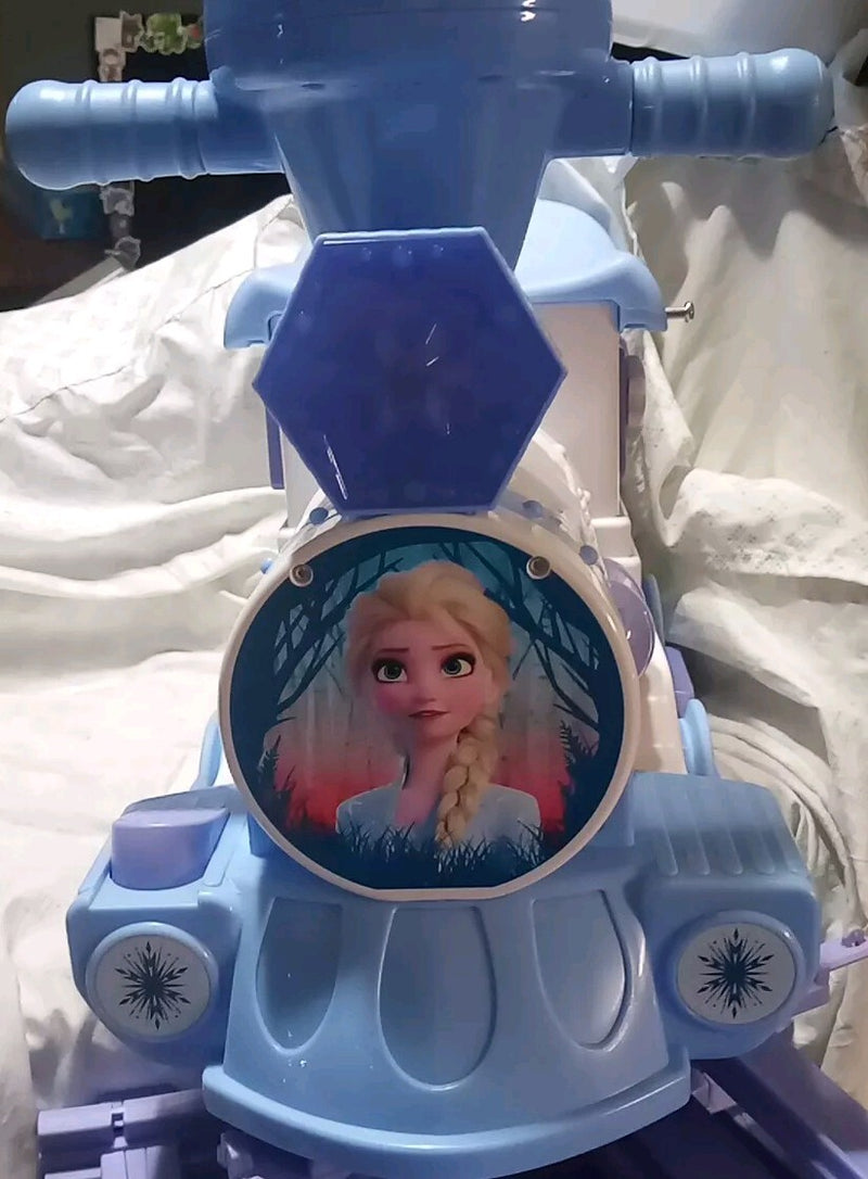 Frozen 2 Kiddieland Train Set with 27-Piece Track – No Caboose or Charger Included Magic Cars 9