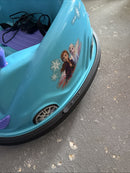 Battery-Powered Electric Ride-On Bumper Car Featuring Elsa and Anna Characters Magic Cars 3