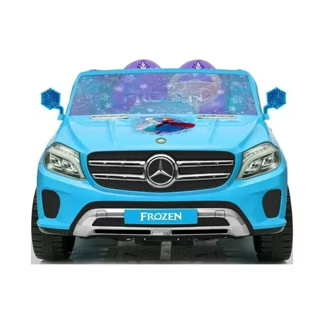 12V Frozen-Themed Mercedes GLS Battery Ride-On Car for Kids 3+ Magic Cars 8