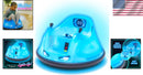 6V Blue Glow Bumper Car for Toddlers with 360° Spin and Bumping Action Magic Cars 1