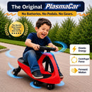 Exciting Plasma Car Ride-On for Children Ages 3-8 - Battery-Free, Red/Black Magic Cars 3