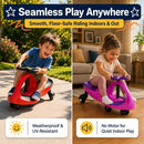 Exciting Plasma Car Ride-On for Children Ages 3-8 - Battery-Free, Red/Black Magic Cars 6