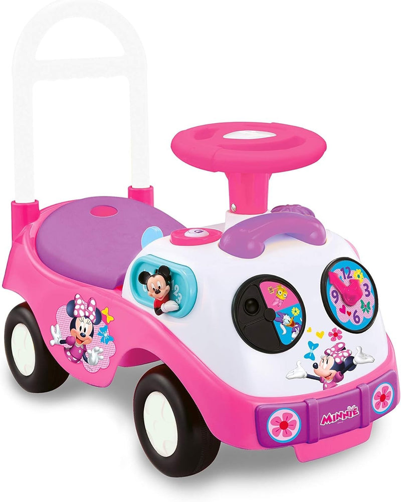 Educational Minnie Mouse Ride-On Toy for Toddlers with Music and Sound Features Magic Cars 3
