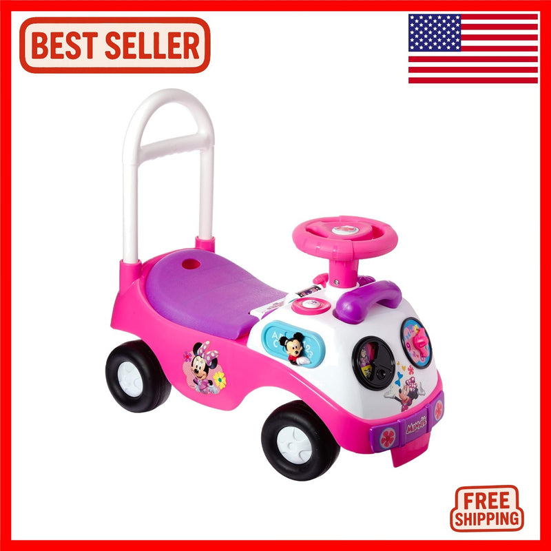 Educational Minnie Mouse Ride-On Toy for Toddlers with Music and Sound Features Magic Cars Variant 0
