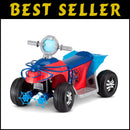 Safe Toddler Spider-Man Quad Ride-On with 6V Battery and 44 lbs Weight Limit Magic Cars 0