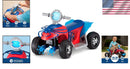 Safe Toddler Spider-Man Quad Ride-On with 6V Battery and 44 lbs Weight Limit Magic Cars 1