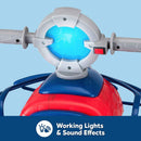 Safe Toddler Spider-Man Quad Ride-On with 6V Battery and 44 lbs Weight Limit Magic Cars 5