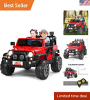 12V Battery-Powered Ride-On Truck for Kids with Remote Control, Lights, and Music Magic Cars Variant 0