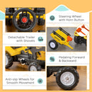 Exciting Kids Excavator Ride-On Toy with User-Friendly Controls and Authentic Details Magic Cars 4