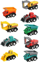 Exciting Pull-Back Construction Cars - Ideal Gifts for Kids Aged 3-5 Magic Cars 2