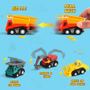 Exciting Pull-Back Construction Cars - Ideal Gifts for Kids Aged 3-5 Magic Cars 4