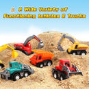 Exciting Pull-Back Construction Cars - Ideal Gifts for Kids Aged 3-5 Magic Cars 7