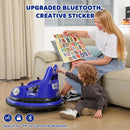 Ride-On Bumper Car with 2 Speed Settings, 5 LED Lights, and Parent Remote Control Magic Cars 7