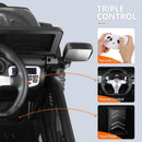 12V Kids Ride-On Truck with Remote Control Bluetooth Music and LED Lights Black Magic Cars 6