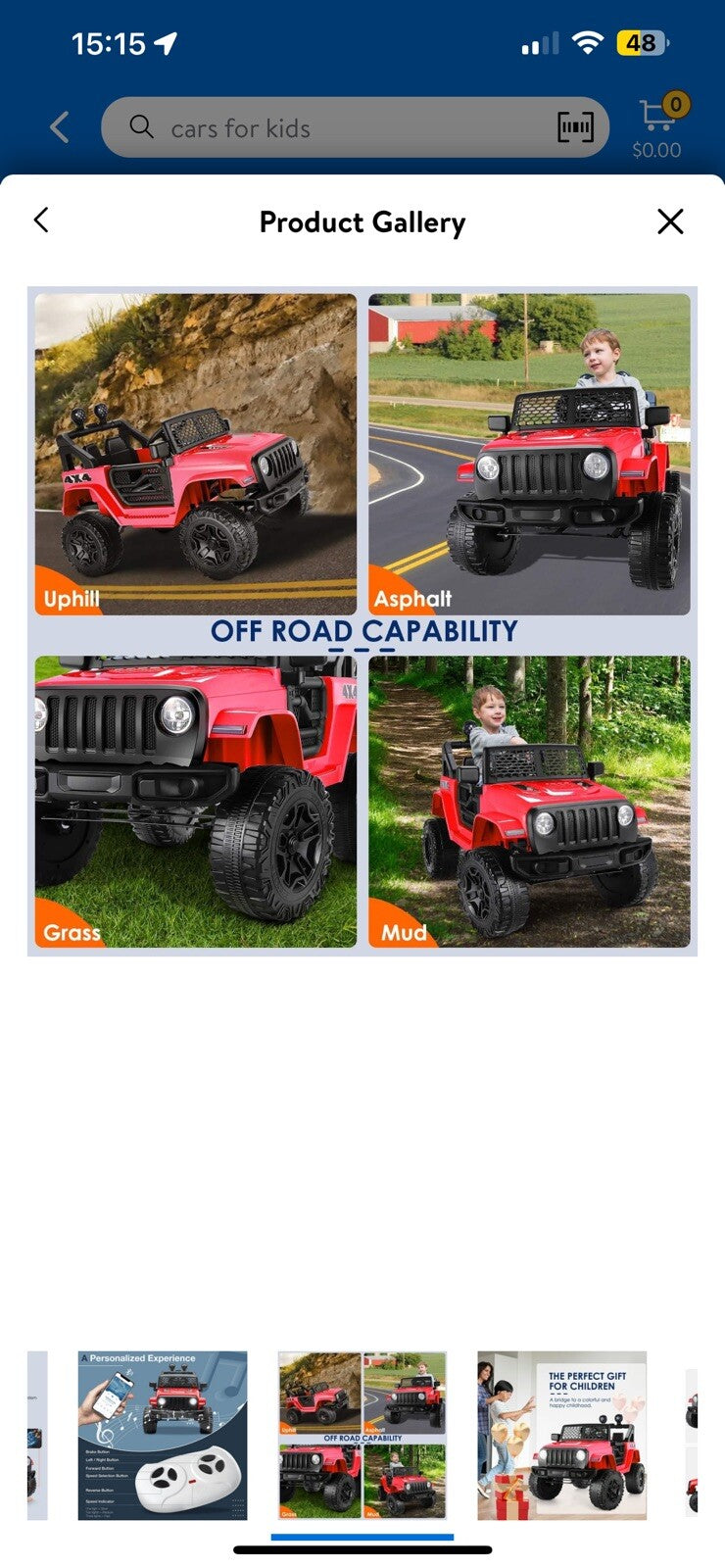 Kids Electric Ride-On Truck Toy Magic Cars 8