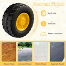 Functional Kids Ride-On Excavator Toy with Rotatable Digging Bucket Yellow Magic Cars 8