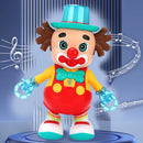 Whimsical Adorable Dancing Clown Electric Toy with Sound and Light Features Magic Cars Variant 0