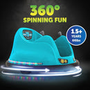 Funpark 6V Electric Bumper Car – 360° Ride-On Toy with LED Lights and Safety Seat Magic Cars 2