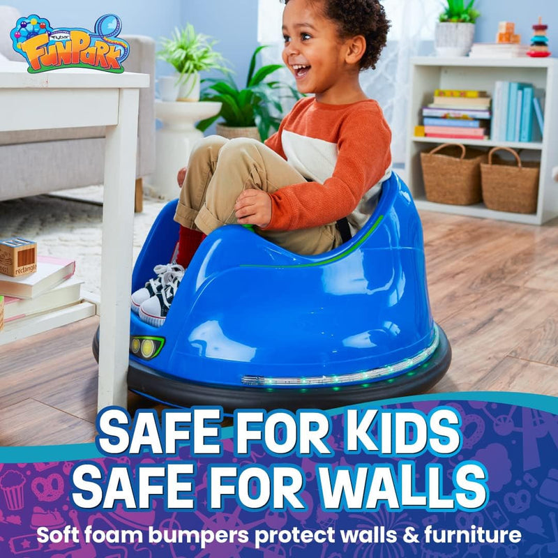 Electric 6V Ride-On Bumper Car for Toddlers and Kids Ages 1.5-4 Magic Cars 4