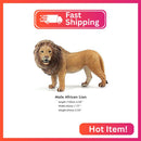 African Lion Toy Figure - Realistic Plastic Jungle Animal Magic Cars 1