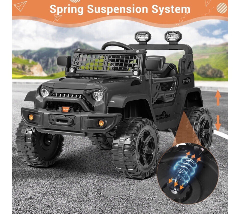 12V Kids Electric Ride-On Truck Toy Car with Remote Control Magic Cars 3