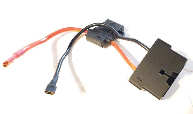 12V Fused Power Wheels Connector Plug with 3D Printed 12AWG Wire Magic Cars 0