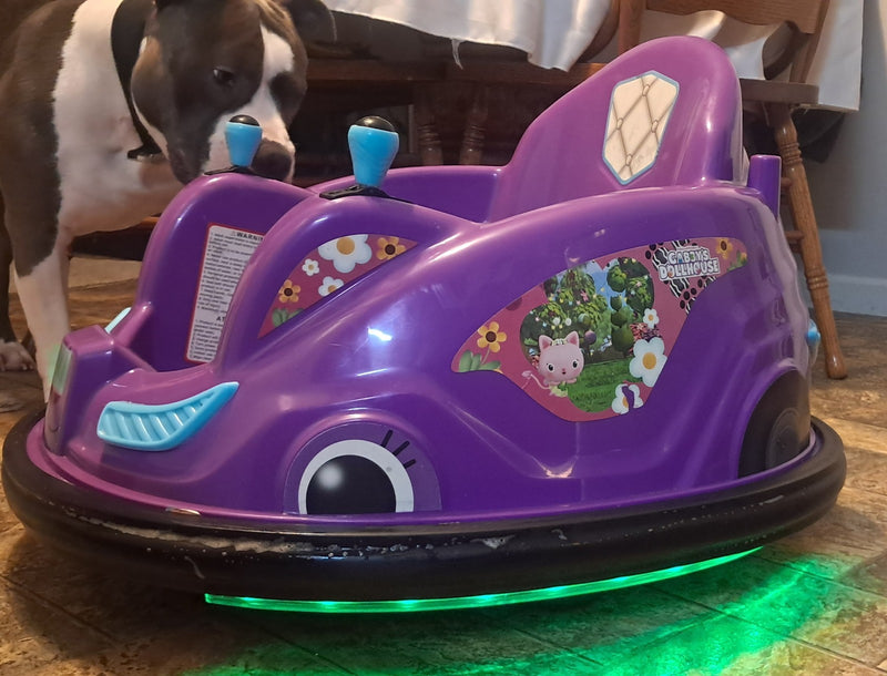 Gabby’s Dollhouse 6V Electric Bumper Car Ride-On for Kids Magic Cars Variant 0