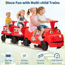 12V Chuggington Licensed 2-Seater Ride-On Train for Children – Adjustable Seats Magic Cars 2