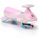 12V Electric Wiggle Ride-On for Kids, Dual-Function Swing Car with Pedal, Anti-Rollo Design Magic Cars Variant 0