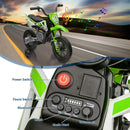 12V Electric Dirt Bike for Kids with Twist Grip Throttle and Spring Suspension Magic Cars 4