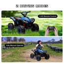 Garvee 12V Kids Electric Ride-On Quad ATV with LED Music Magic Cars 3