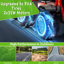 12V Electric Ride-On Tractor with Trailer and Remote Control for Parents Magic Cars 5
