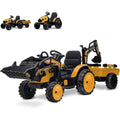 24V 3-in-1 Remote Control Kids Ride-On Tractor Excavator - 66 LB Magic Cars Variant 0