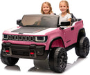 Garvee 24V Pink 2-Seater 4WD Ride-On Truck with Remote Control, Music, and LED Lights for Kids Ages 3-8 Magic Cars Variant 0