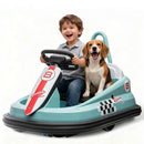 6V Electric Bumper Car for Kids with 360° Spin, Lights, and Music Magic Cars 1